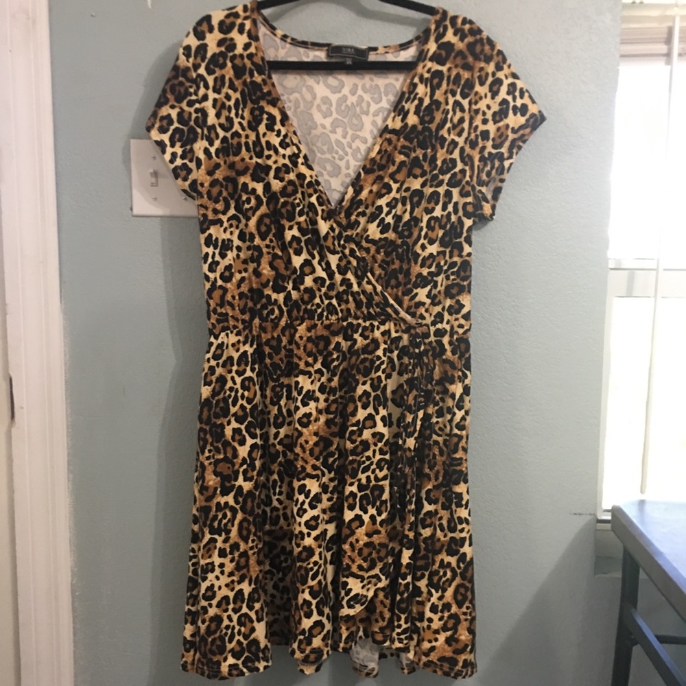 Leopard Print Dress